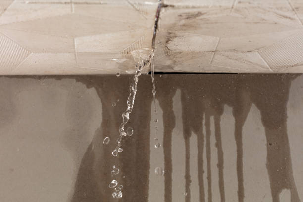 Professional Flood Damage Cleanup technician working in Purmela, TX
